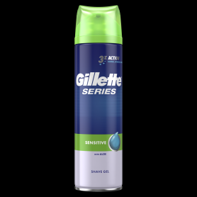 Gillette Series borotvazselé Sensitive Shooting 200 ml