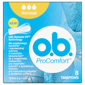 o.b. tampon 8 db ProComfort Normal (24 db/#)