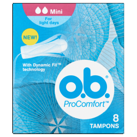 o.b. tampon 8 db ProComfort MINI (24 db/#)