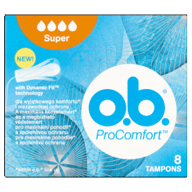 o.b. tampon 8 db ProComfort Super (24 db/#)