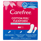 Carefree tisztasági betét 56 db Cotton Feel Flexiform