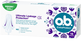 o.b. tampon 16 db Extra Protect Super PLUS