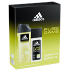 ADIDAS ajándékcsomag PURE GAME (Natural spray + tusfürdő 250 ml) 2024