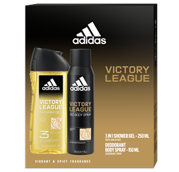 ADIDAS ajándékcsomag VICTORY LEAGUE (Tusfürdő 250 ml + dezodor) 2024