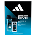 ADIDAS ajándékcsomag Ice Dive (Tusfürdő+natural spray) 2025