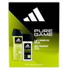 ADIDAS ajándékcsomag Pure Game (Tusfürdő+natural spray) 2025
