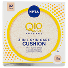 NIVEA Q10 PLUS alapozó Cushion sötétebb tónusú bőrre 15 ml