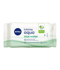 NIVEA INTIMO intim törlőkendő 15 db Aloe Water