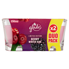 Glade® Illatgyertya - Berry Winter Kiss Duo pack 2x129g