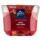 Glade® óriás illatgyertya 224 g Apple Cosy Cider