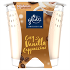 Glade® Illatgyertya 129 g Cosy Vanilla Cappuccino