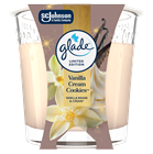 Glade® Illatgyertya 112 g Vanilla Cream Cookies 2025 TÉLI LIMITÁLT