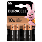 Duracell Basic elem 4 db AA DL