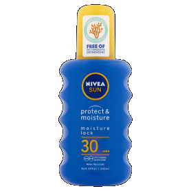 NIVEA SUN FF30 Protect & Moisture Spray 200 ml