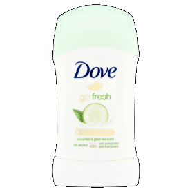 DOVE izzadásgátló stift 40 ml Go Fresh Cucumber Green tea