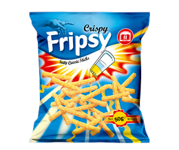 FRIPSY snack 50 g Sós ízű 	