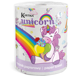 Kartika Papírtörlő 3 rétegű 1 tekercs 200 lap UNICORN