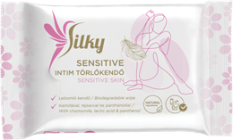 Silky intim törlőkendő Sensitive 20 lap