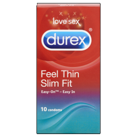DUREX Óvszer Feel Thin Slim Fit 10 db