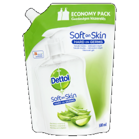 DETTOL kézmosó gél utántöltő 500 ml Aloe Vera