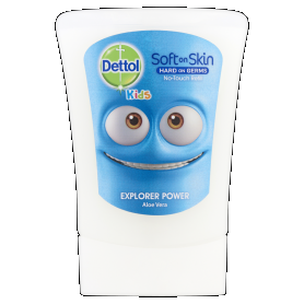 DETTOL érintés nélküli kézmosó utántöltő Aloe Vera 250 ml (KIDS)