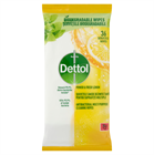 DETTOL Power&Fresh univerzális felülettisztító kendő 36 db (Citrom&lime)