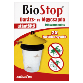 BIOSTOP darázs és légycsapda utántöltő 3 db