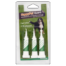 HappyPet Guard bolha és kullancsriasztó spot-on kutyák  3*5 ml