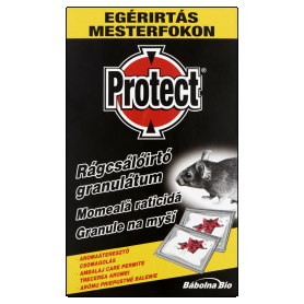 PROTECT rágcsálóirtó granulátum egér 27 ppm 140 g