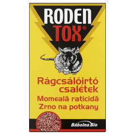 RODENTOX rágcsálóirtó csalétek  27 ppm 150 g