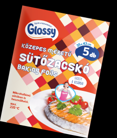 GLOSSY Sütőzacskó steakes 5 db