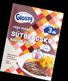 GLOSSY Sütőzacskó húsos 3 db