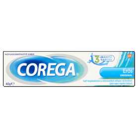 Corega Erős műfogsorrögzítő krém 40 g Original/Extra Strong