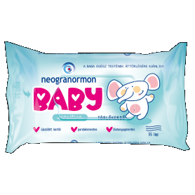 NEOGRANORMON Baby törlőkendő 55 lap sensitive