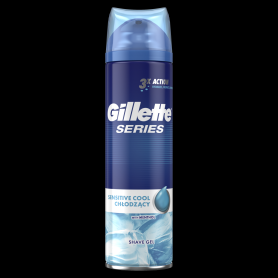 Gillette Series borotvazselé Sensitive Cool 200 ml