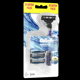 Gillette Mach3 Start borotva nyél +3 betét