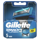 Gillette Mach3 Turbo borotvabetét 5 db