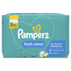 Pampers törlőkendő 3x52 db Fresh Clean