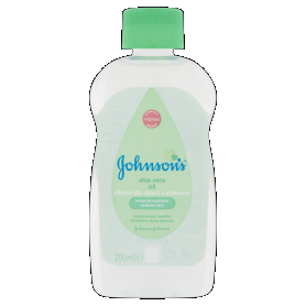 JOHNSON’S® babaolaj 200 ml Aloe Vera