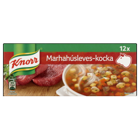 KNORR Kocka Marhahúsleves-kocka 120 g