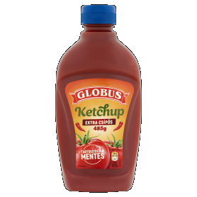 GLOBUS Ketchup 485 g Extra csípős