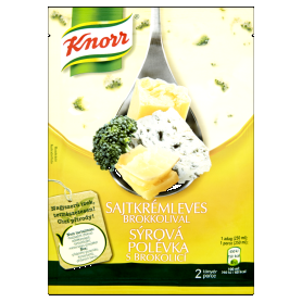 KNORR KL Sajtkrémleves brokkolival 43 g