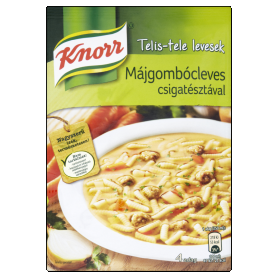 KNORR TT Májgombócleves csigatésztával 58 g