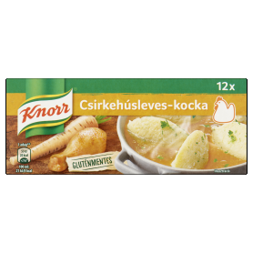 KNORR Kocka Csirkehúsleves-kocka 120 g