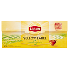 LIPTON fekete tea 25 filter Yellow Label