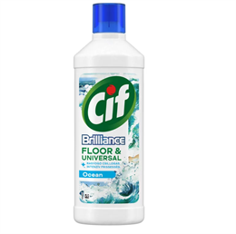 CIF Brilliance Folyékony Tisztítószer 1,1 l Ocean Padlóra és mosható felületekre