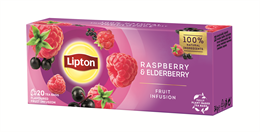 LIPTON tea 20 filter Málna-Bodza