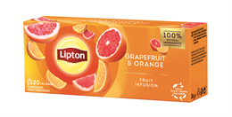 LIPTON tea 20 filter Grapefruit-Narancs