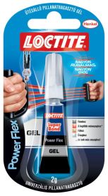 LOCTITE Gel pillanatragasztó 2 gr Kék