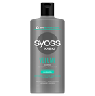 Syoss sampon 440 ml Men Volume vékonyszálú hajra